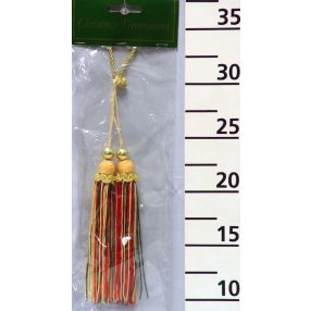 ROJT PIROS ZÖLD/DRAPP 20CM