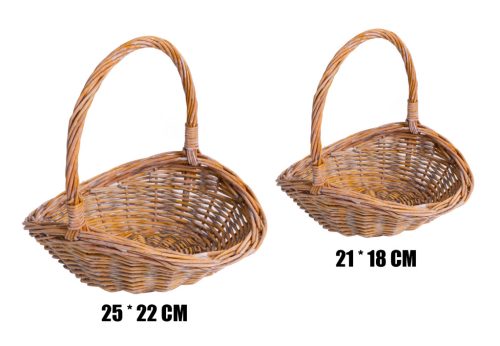 KOSÁR, FONOTT, KÍNÁLÓ, SZETTBEN, 2 DARABOS, FÜLLEL, MÉZ SZÍNŰ