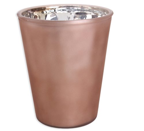 ÜVEG KASPÓ V ALAKÚ KÖR BRONZ METÁL