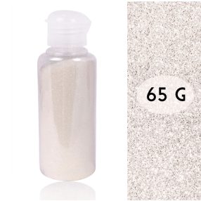 DEKOR MIKRO GLITTER, FEHÉR