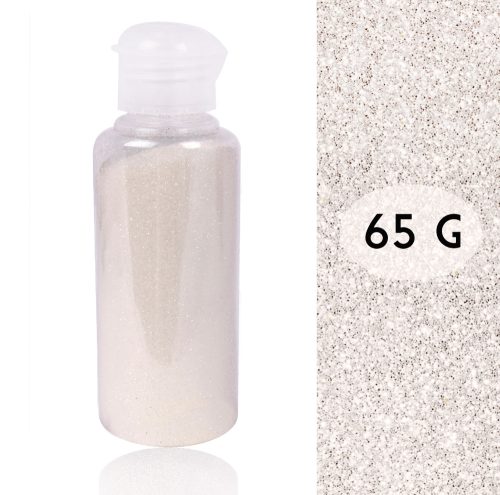 DEKOR MIKRO GLITTER, FEHÉR