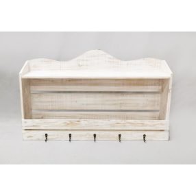 FA POLC FEHÉR    65*15*39,5