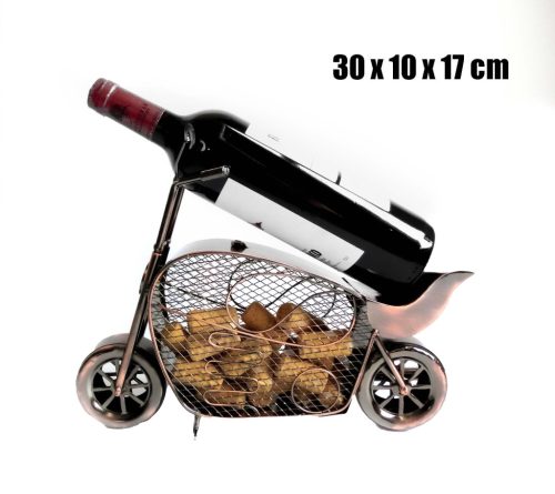 FÉM BORTARTÓ MOTOR, DUGÓ TARTÓVAL