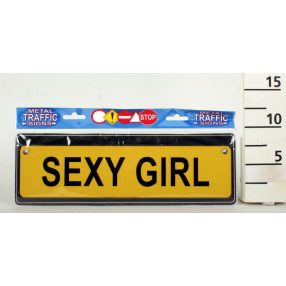 KRESZTÁBLA SEXY GIRL