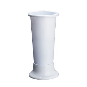 MŰANYAG VÁZA IDEAL FEHÉR