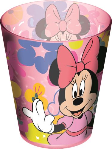 LICENCE MŰANYAG POHÁR, ÁTLÁTSZÓ, MINNIE