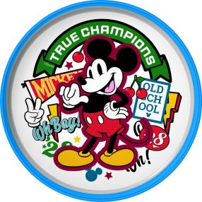 LICENCE MŰANYAG LAPOSÁNYÉR, CSÚSZÁS GÁTLÓ, MICKEY