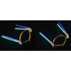 VILÁGÍTÓ HAJPÁNT, 6 SZÁLLAL, SZÍNES