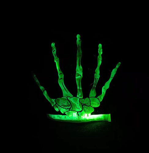 VILÁGÍTÓ KESZTYŰ CSONTVÁZ