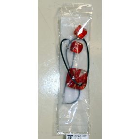 Ü.NYAKLÁNC+FÜLBEV.PIROS/ÁTL