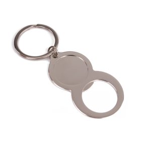   KULCSTARTÓ, FÉM, SÖRNYÍTÓ ALAKÚ, PROMÓZHATÓ, GRAVÍROZHATÓ