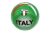 FOCILABDA ITALY FELIRAT, FÉNYES, ZÖLD/FEHÉR/PIROS, PROFESSIONAL