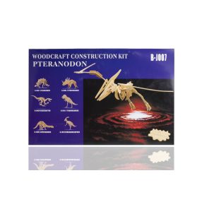 FA 3D PUZZLE PTERANO, NAGY MÉRETŰ, 4 LAPOS