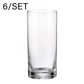 KRISTÁLY LONG DRINK POHÁR SZETT, 6 DARABOS, COLUMBIA